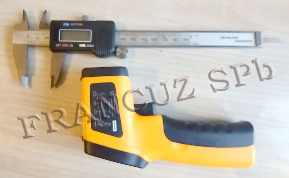 штангенциркуль и инфракрасный термометр