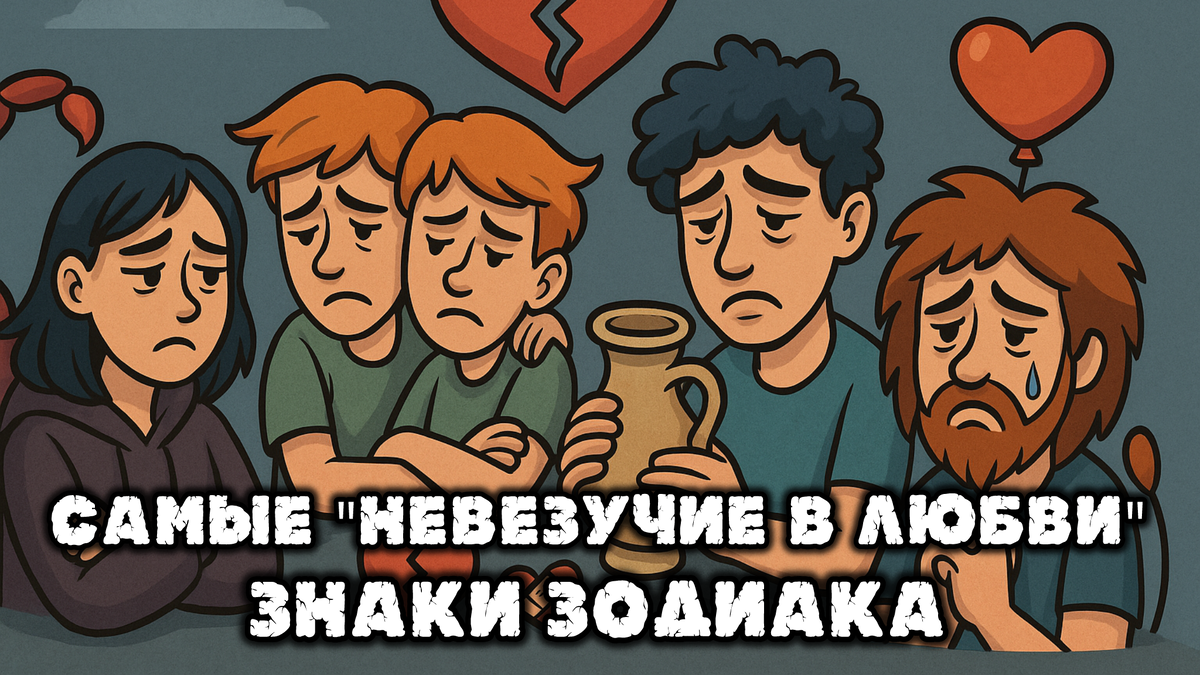 Самые "Невезучие В Любви" Знаки Зодиака