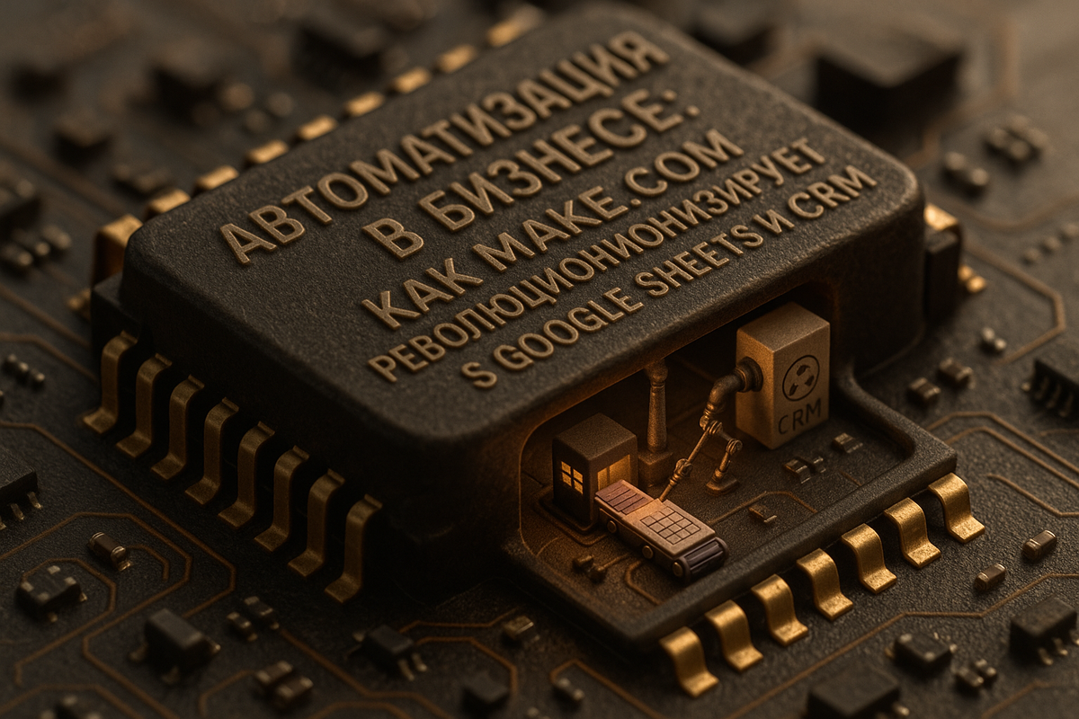    Make.com для автоматизации работы с Google Sheets и CRM Цезариум
