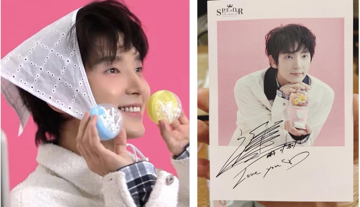 Фанмитинг Ли Джун Ги 2025 — карточки для фанатов