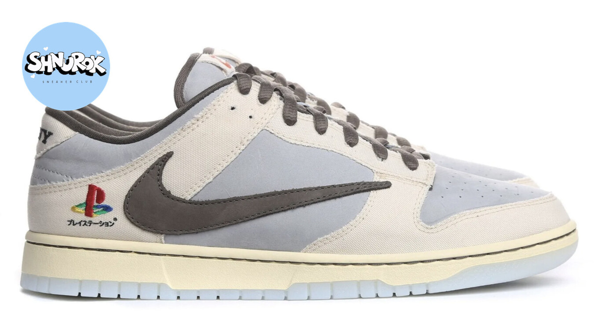 Было разыграно всего пять пар Travis Scott x Nike Dunk Low, созданных в сотрудничестве с PlayStation