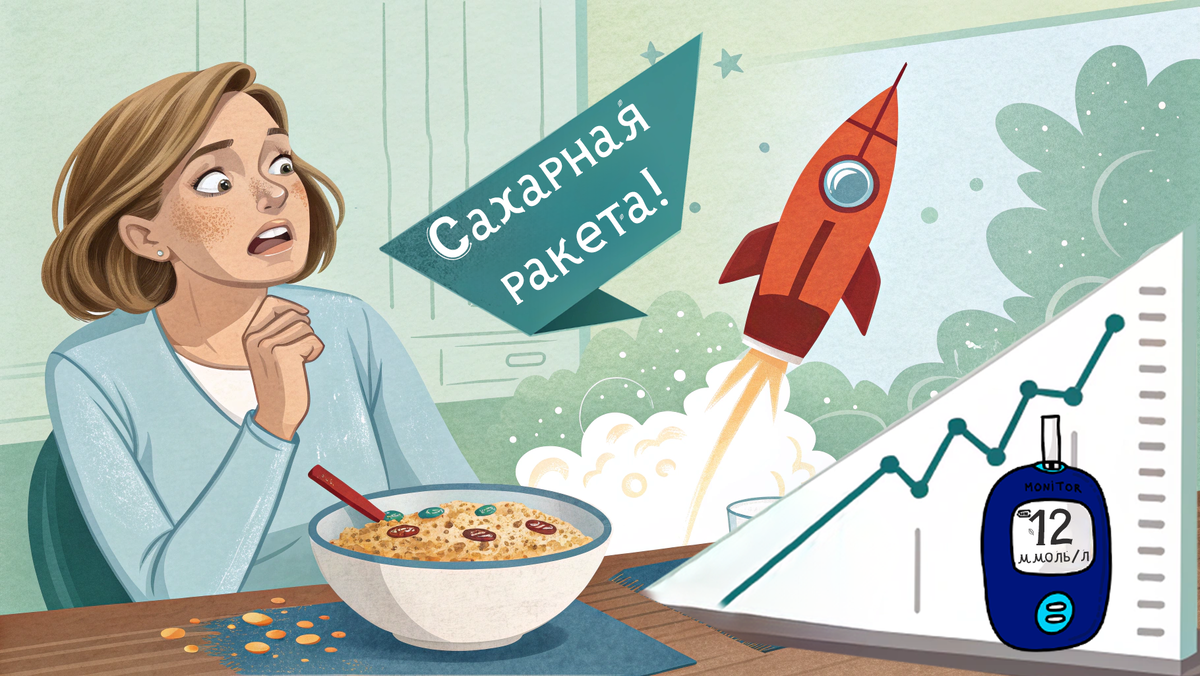 "Я ем одну гречку, а сахар 12!": Три главные ошибки в питании, которые сводят на нет все ваши усилия (даже на ПП-диете) 