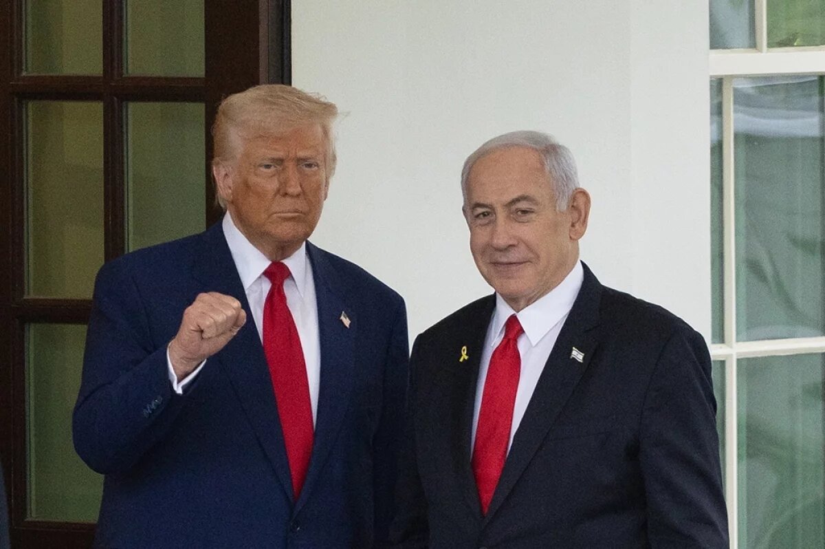    Дональд Трамп, Биньямин Нетаньяху.