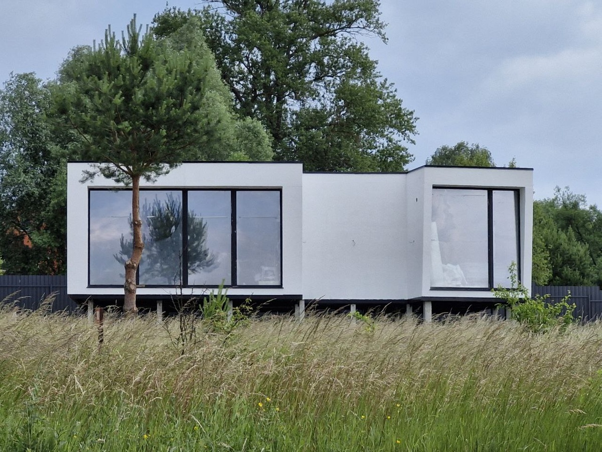 Модульный бетонный дом от компании EcoCub 