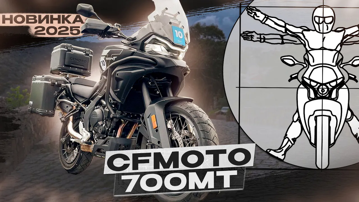 Новый CFMOTO 700MT 2025