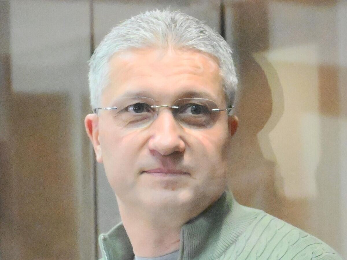    Бывший заместитель главы Минобороны РФ Тимур Иванов на заседании в Московском городском суде© РИА Новости / Илья Питалев