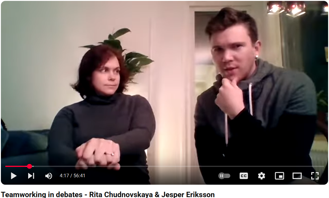 дебаты в Варшаве, 2017, https://www.youtube.com/watch?v=NB1qhvXDGb0