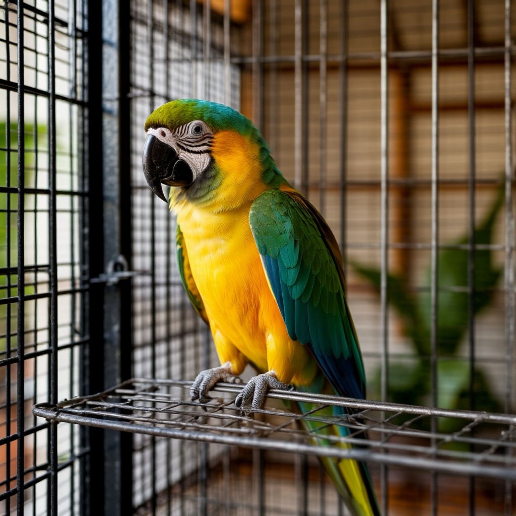                               Наш попугай