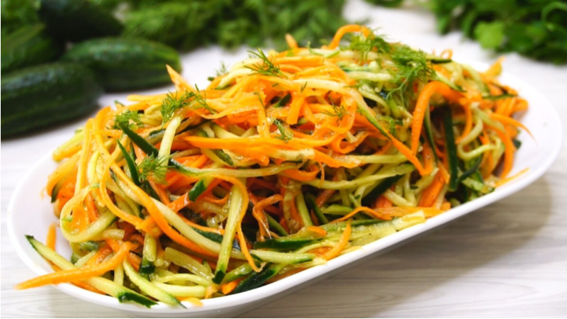 Салат с крабовыми палочками (на замену Оливье✍