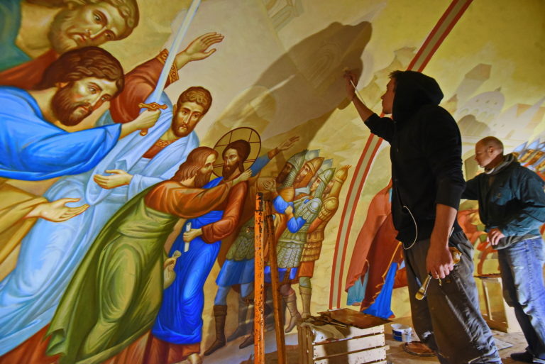    В Оренбурге завершили строительство храма Преподобного Пимена Угрешского Мария Чалкина