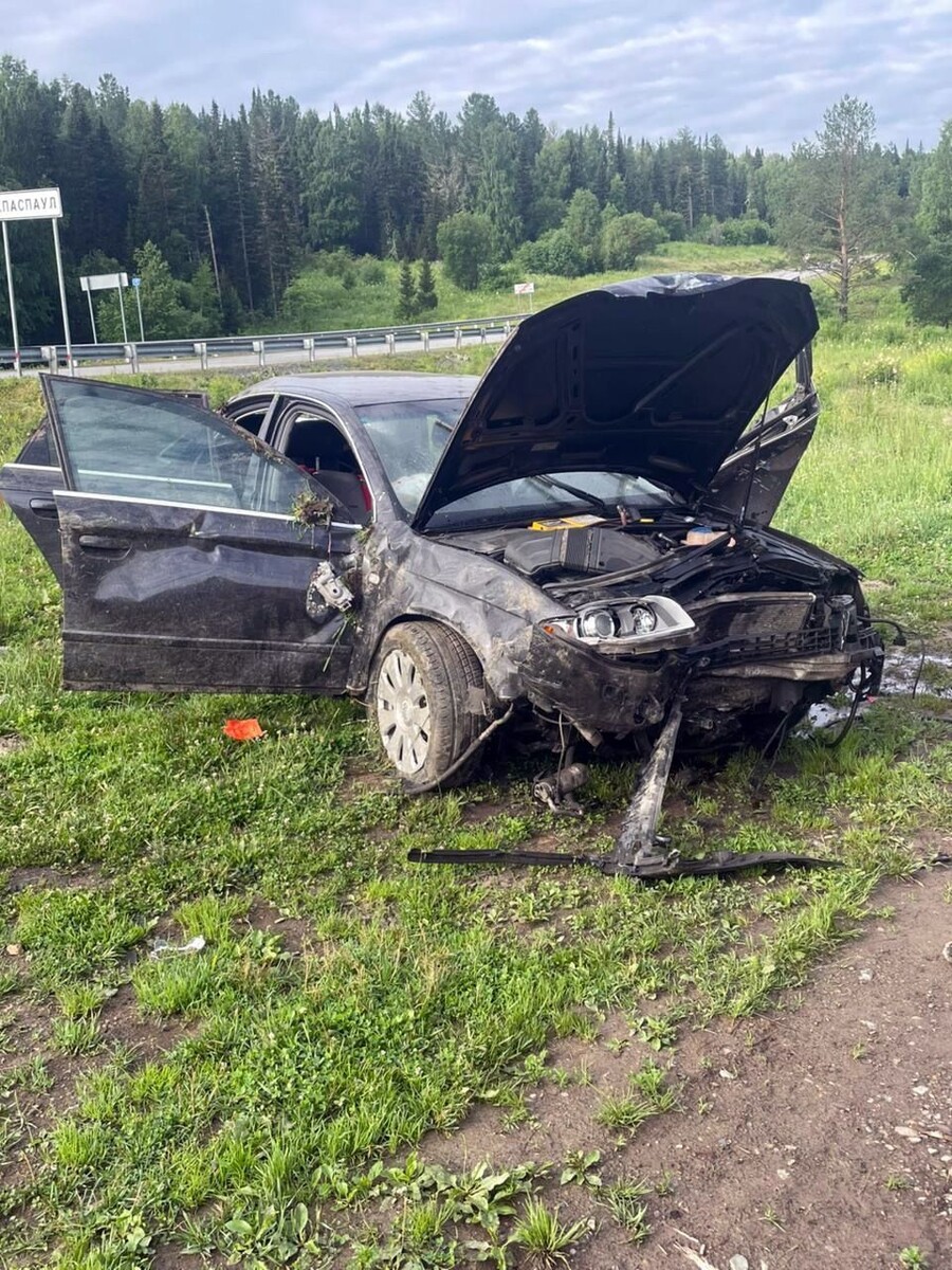    ДТП вблизи села Сухой Карасук. Источник: МВД по Республике Алтай