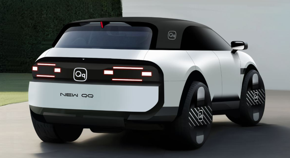 Концептуальная версия нового электромобиля Chery Qq.