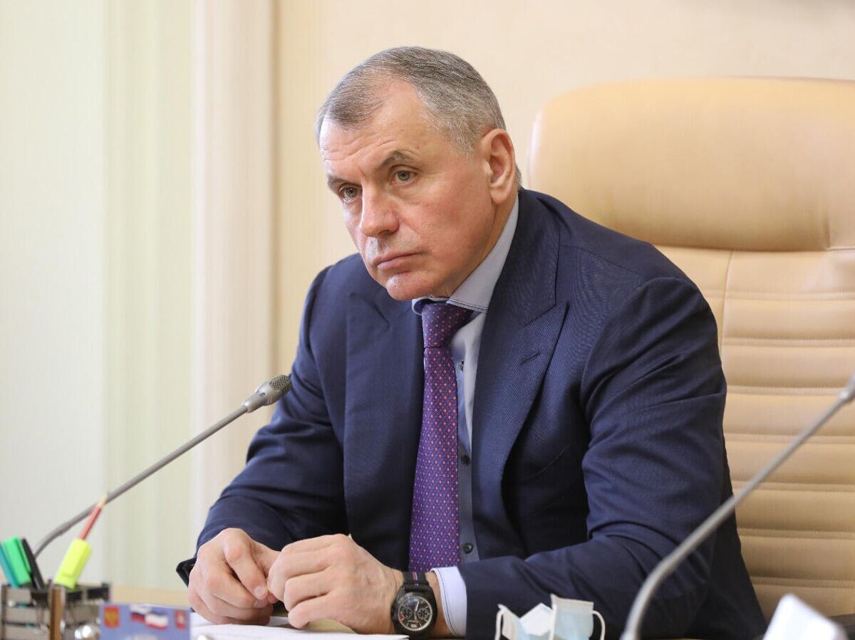    Председатель Государственного Совета Республики Крым Владимир Константинов© РИА Новости / Виктор Лященко