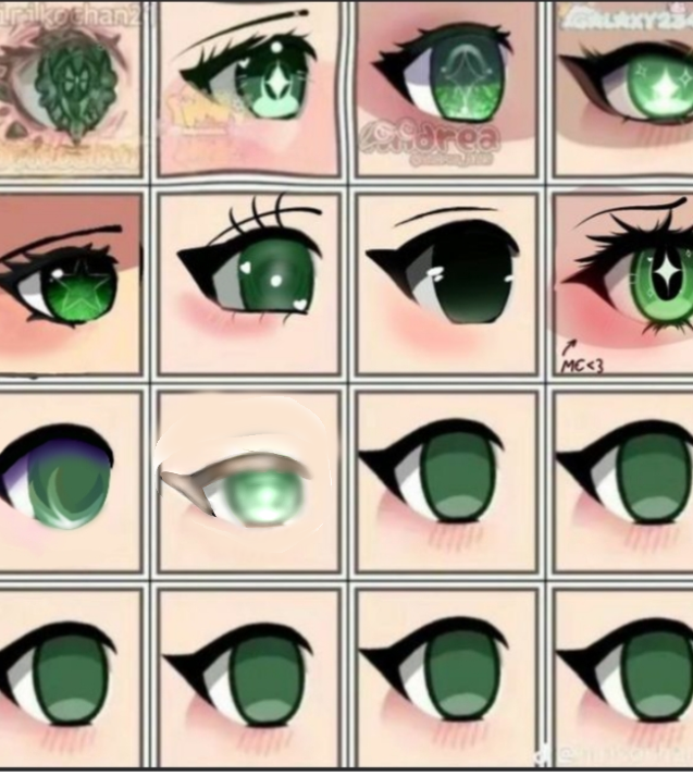 Ну допустим я живая? Короче обработка глаза 