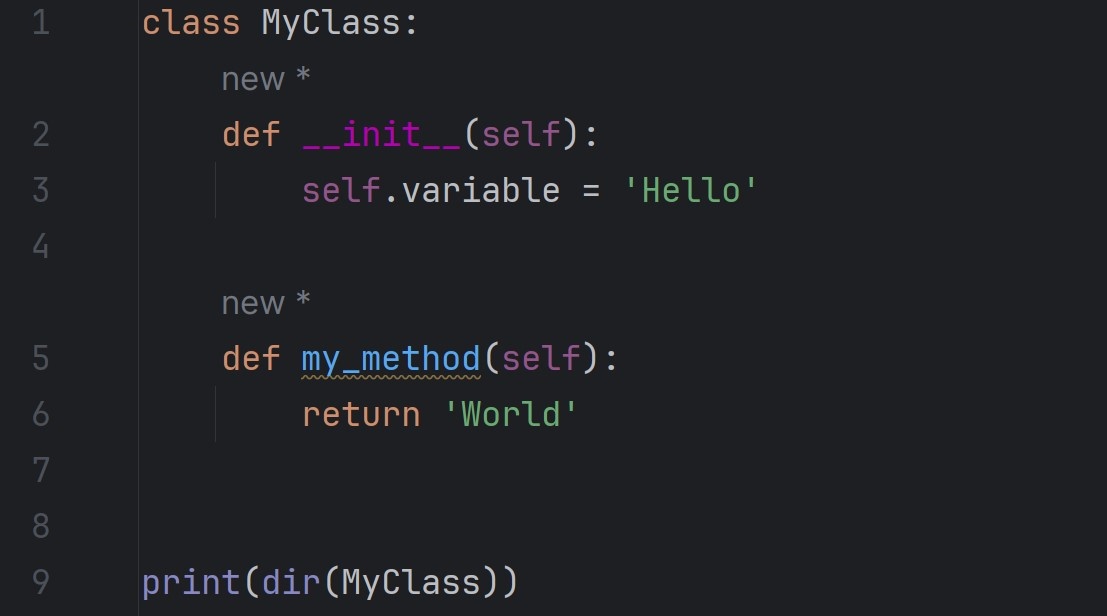Выше написано правильное написание кода