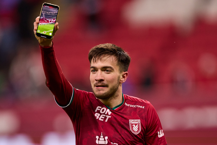    «Рубин» занял 7-е место в рейтинге клубов РПЛ по работе в медиа и заработал на этом 20 млн рублей.   
Фото: rubin-kazan.ru