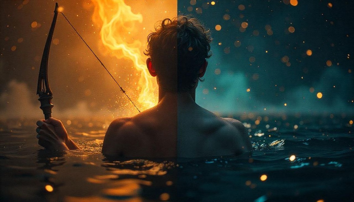 Солнце звало в бег. Луна держала якорем. Он разрывался между галактикой и бездной (Солнце в Стрельце Квадрат Луна в Рыбах)