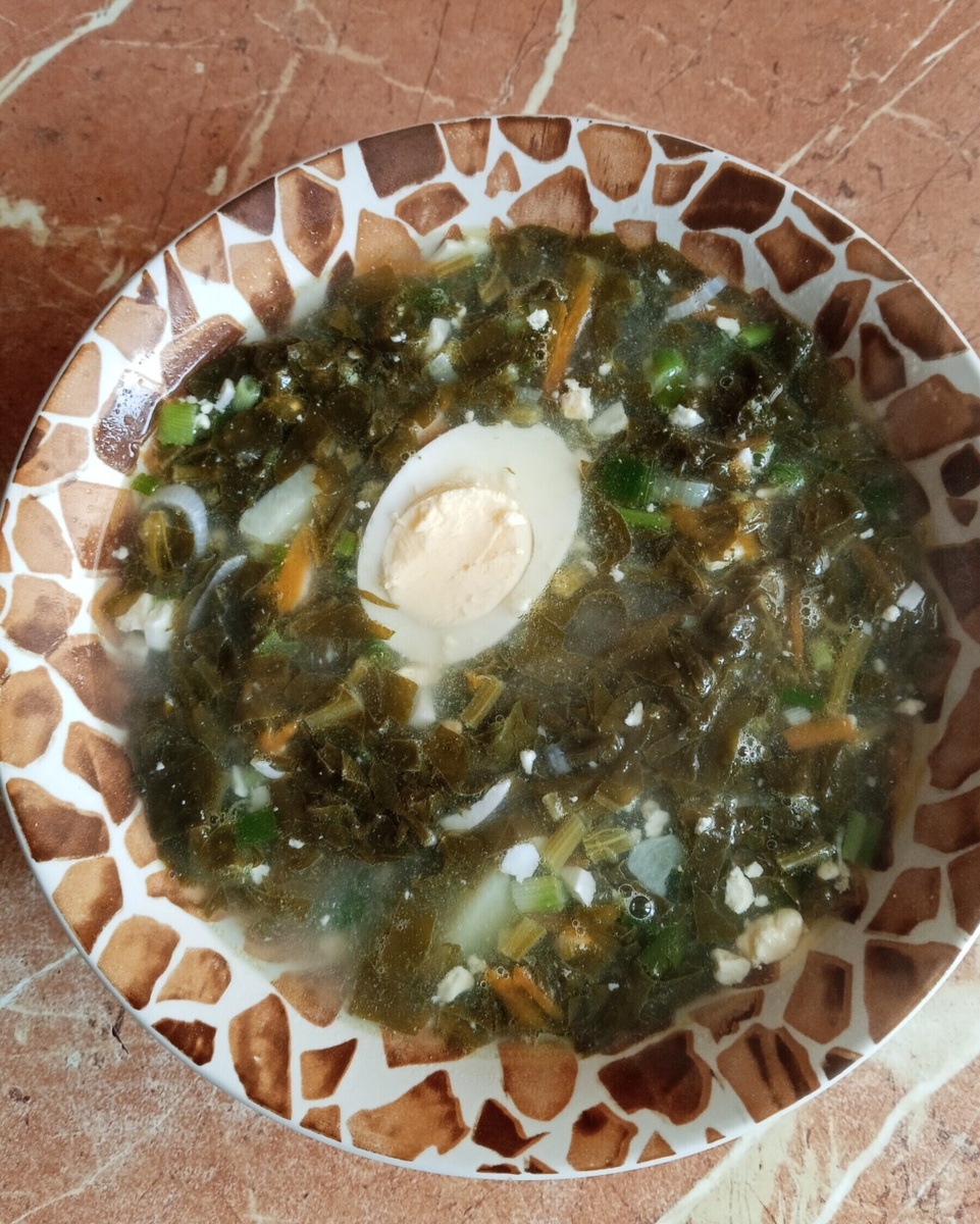 Зелёный борщ