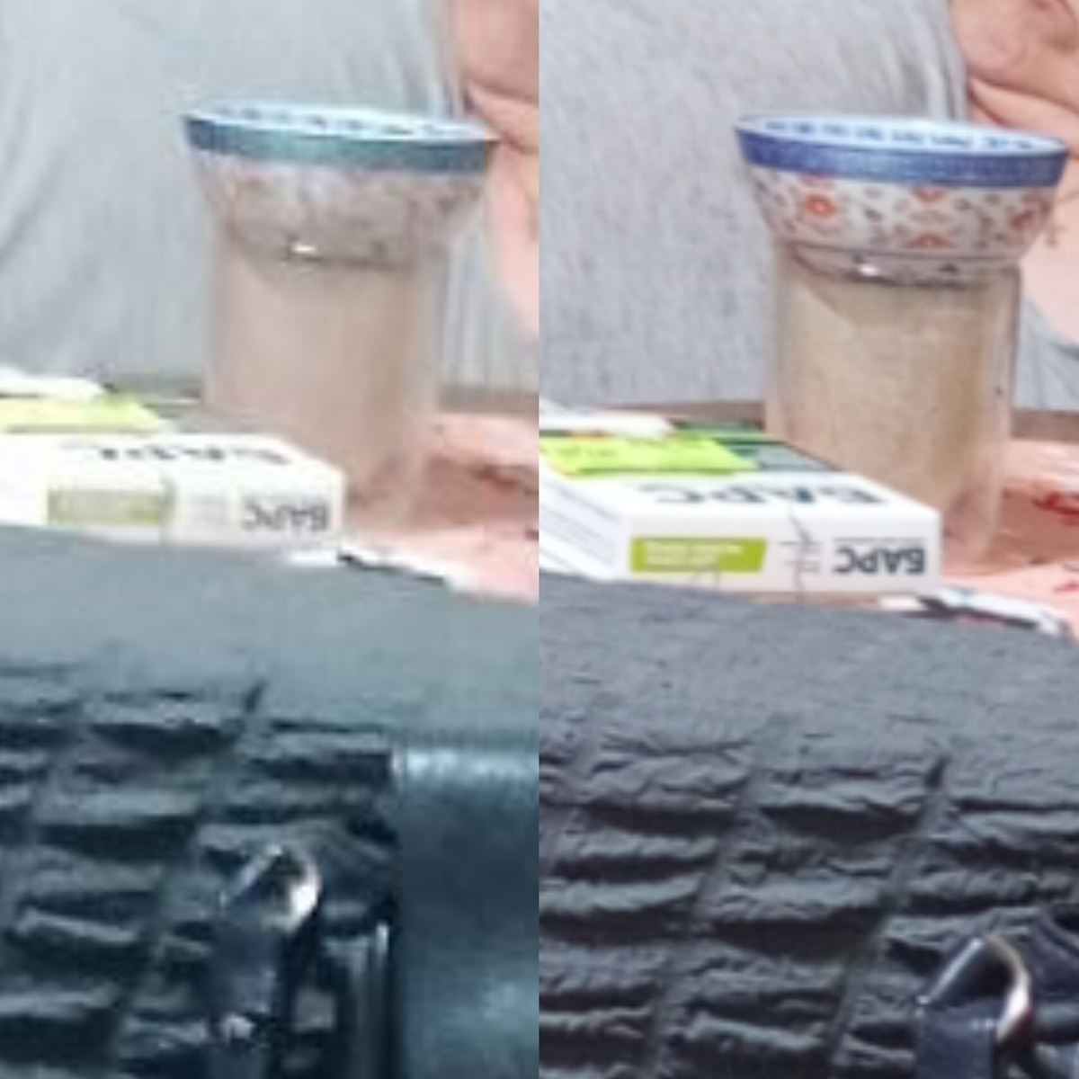 Вот сравнение фото, расстояние метра три. Цвет и четкость другие. Цвет передает без искажений, что мне немаловажно