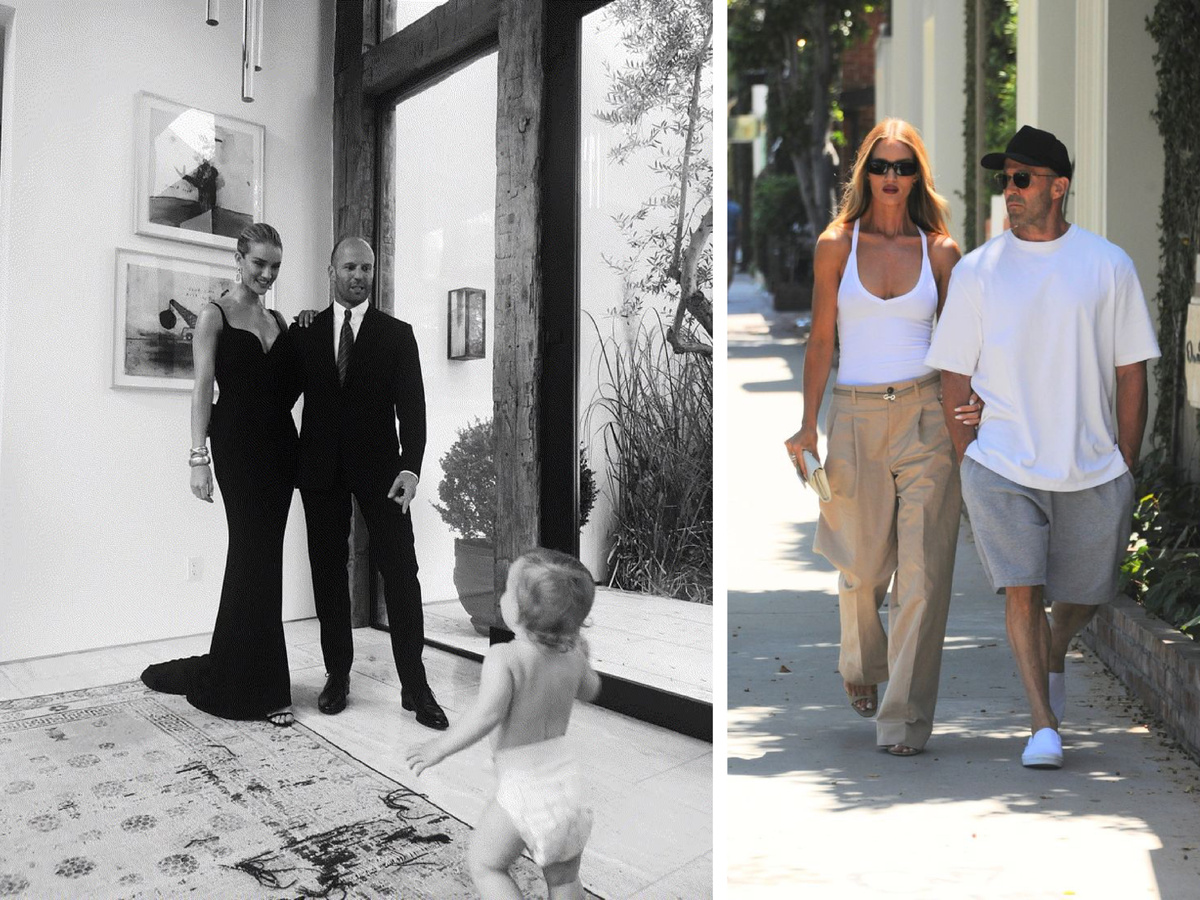 Рози Хантингтон-Уайтли и Джейсон Стэтхэм