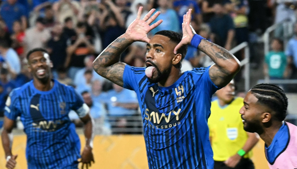 Малком стал героем матча "Аль-Хиляля" и "Ман Сити". Фото: соцсети