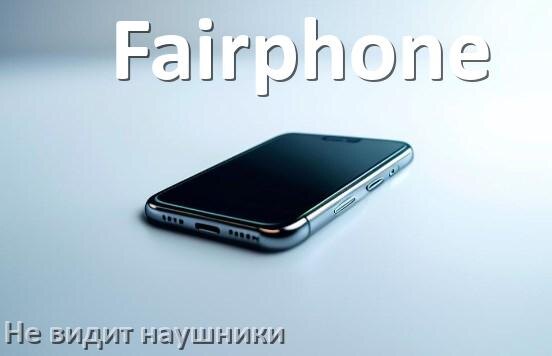 
Почему телефон Fairphone не видит наушники беспроводные и Bluetooth