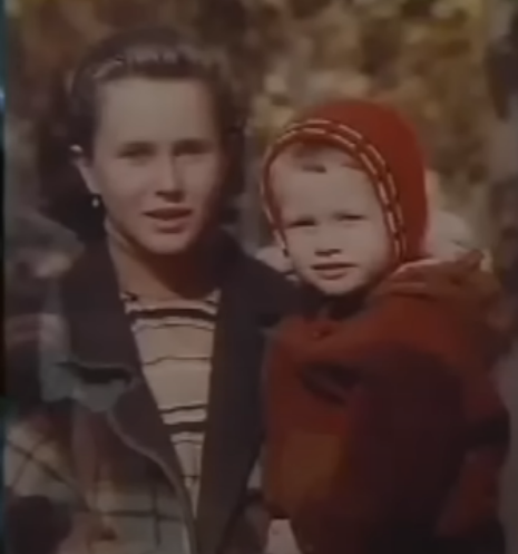 Ирина Арнфьева с сыном. "Цена любви".