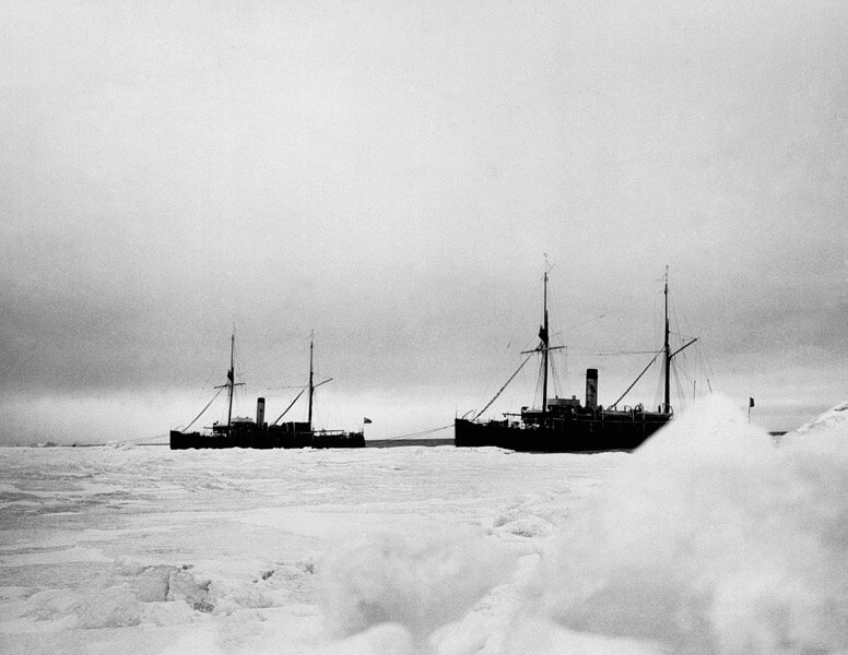 Ледоколы "Таймыр" и "Вайгач" 1913 г.