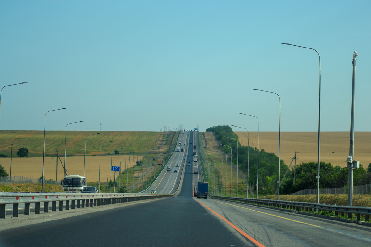 На трассе в Ростовской области