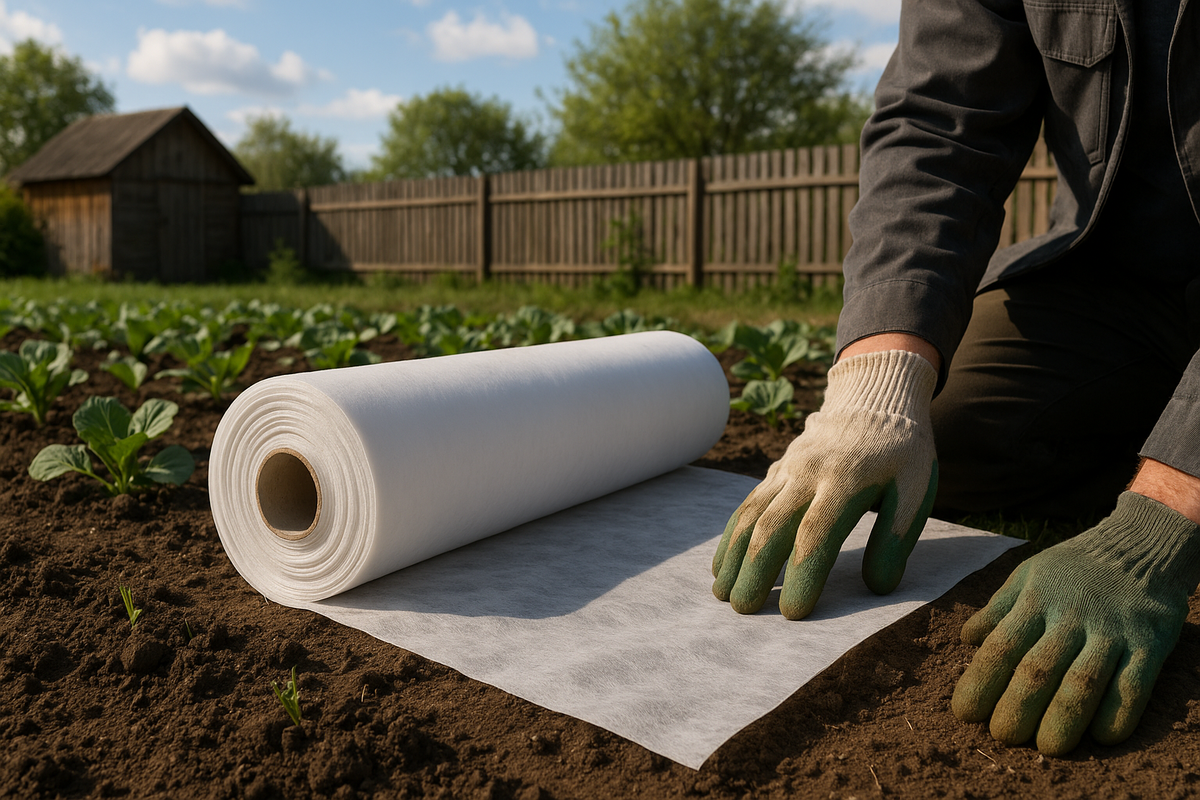 Применение спанбонда в садоводстве