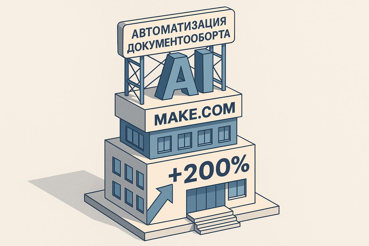    Автоматизация работы с документами и контрактами: Make.com и ИИ Цезариум