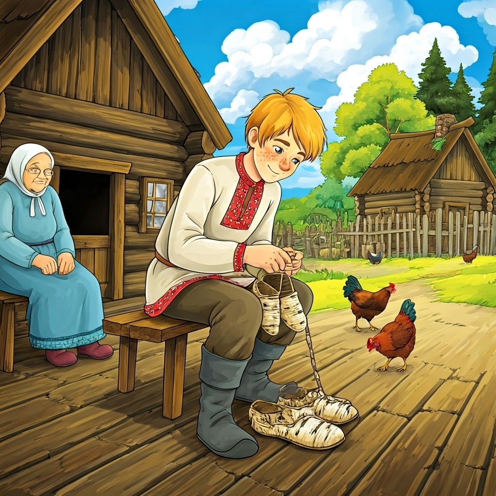 Федя и Бабушка