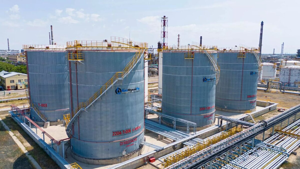 Атырауский нефтеперерабатывающий завод © Photo : Пресс-служба АО "НК "КазМунайГаз"