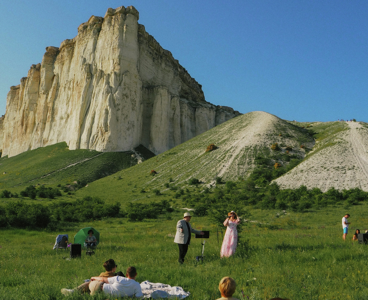 Музыкальный пикник у Белой скалы
Фото: Крымское концертное объединение