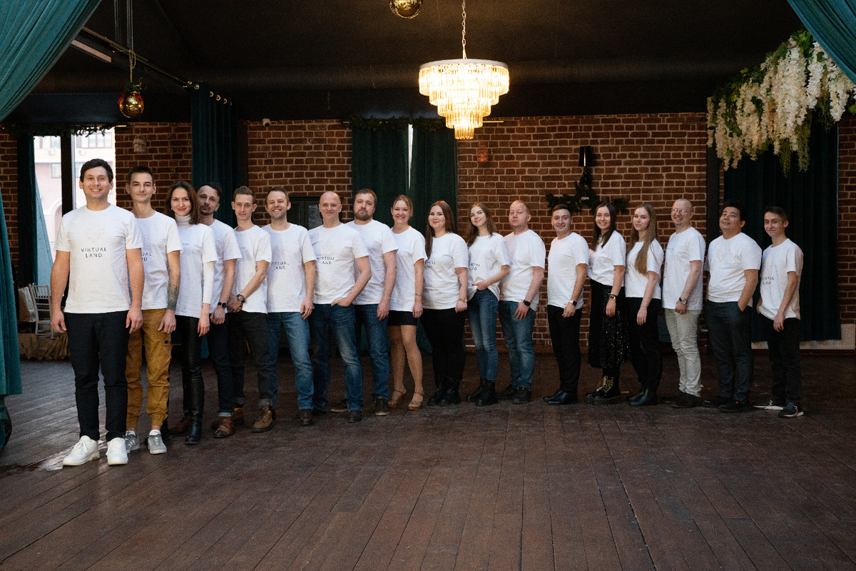 Команда Virtual Land - это профессионалы и талантливые специалисты
