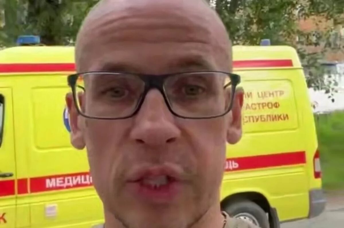    Александр Бречалов опубликовал видео с места атаки БПЛА в Ижевске