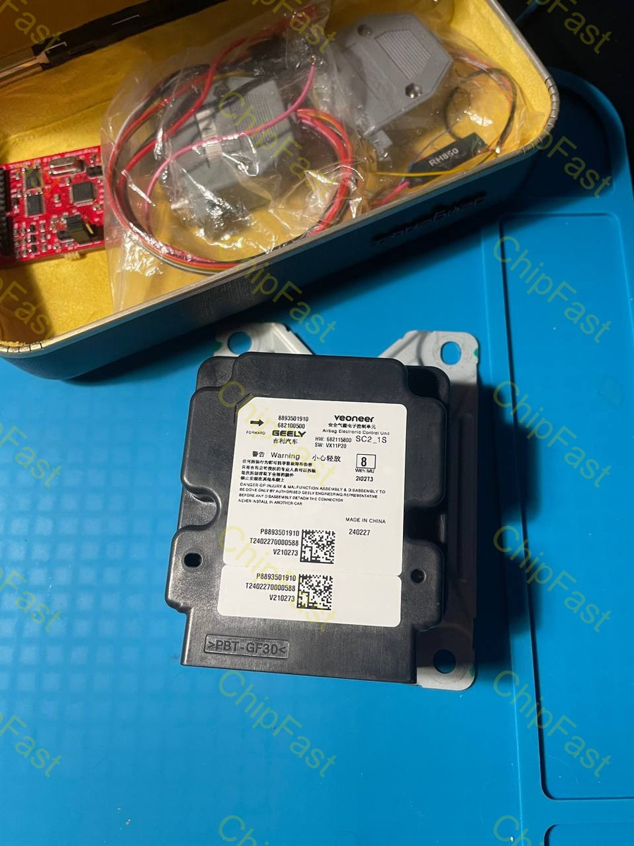 Пpошивка блока Airbag SRS 8893501910 682100500 Geely Okavango 2024