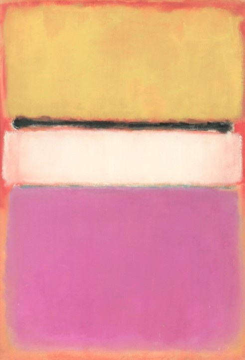 Марк Ротко "Лавандовый, Розовый и Желтый",  1950