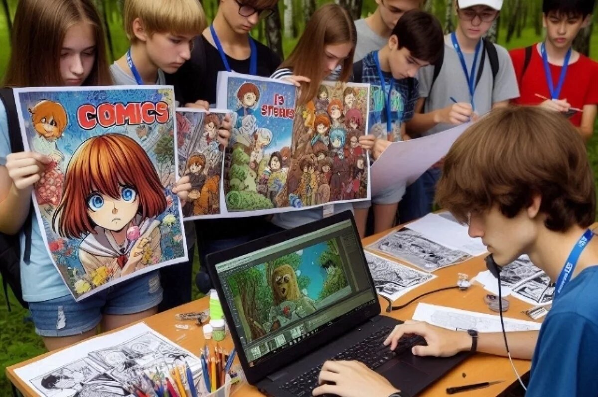    Жители Хабаровского края могут выиграть Всероссийский конкурс ИИ-комиксов