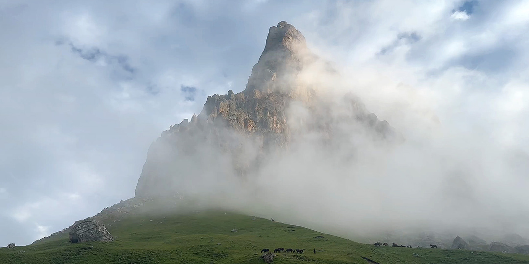 Через Верхнюю Балкарию до Безенги по Кавказской тропе.