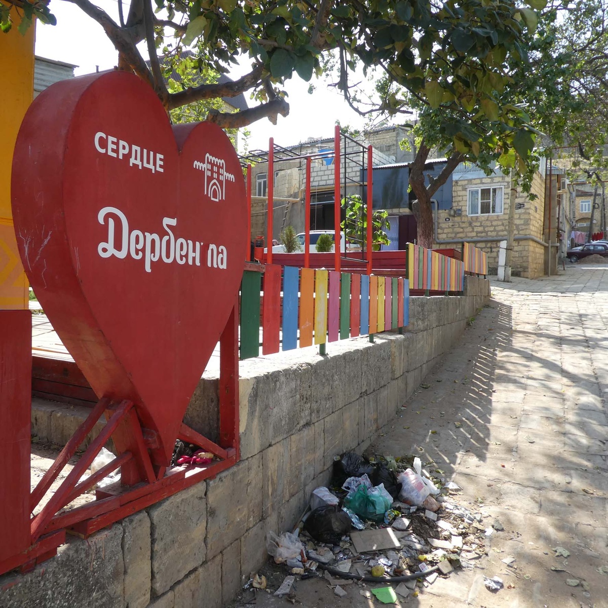 Исторический центр  древнего Дербента. Фото автора.