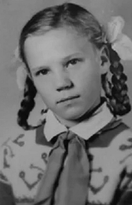 Татьяна Орлова в детстве. / Фото: kinodoom.com