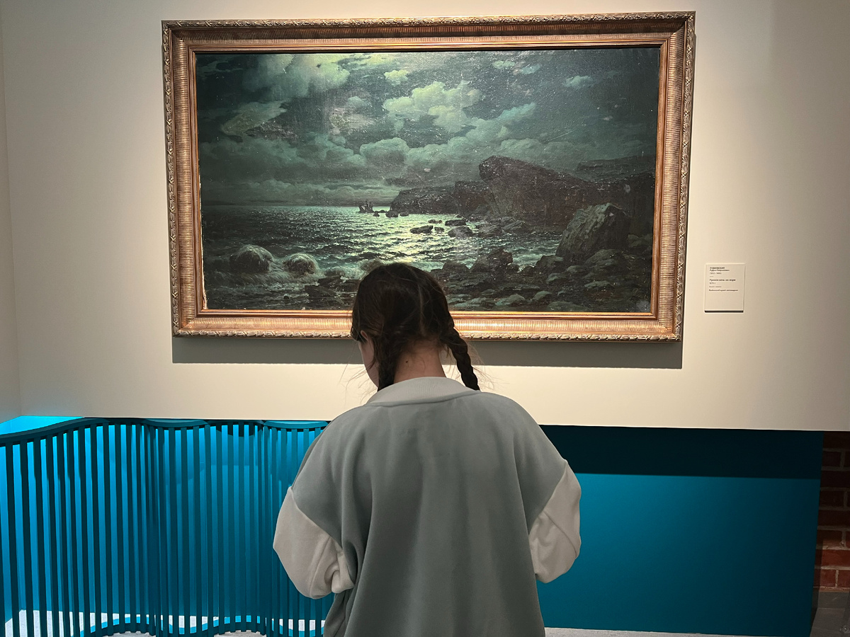 Судковский Р.Г. "Лунная ночь на море", 1879 г.