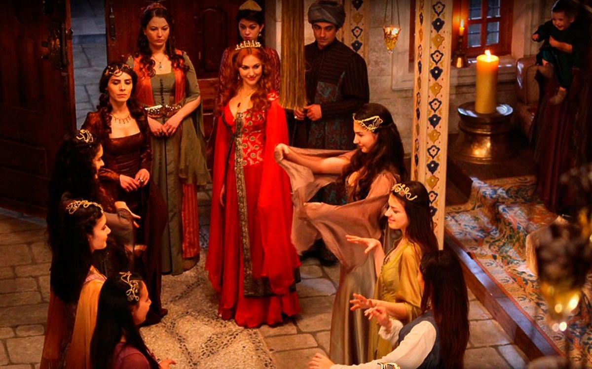 Кадр из сериала "Великолепный век". Изображение из откртых источников.