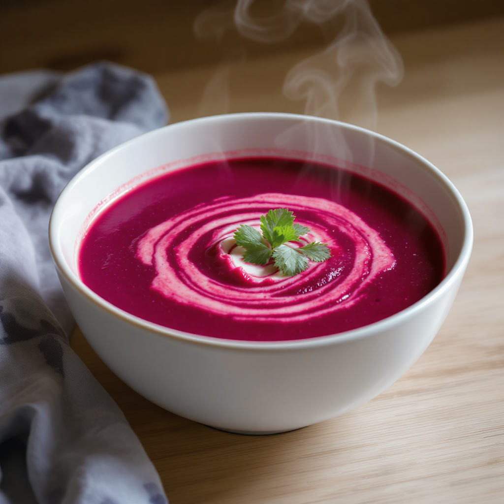 Крем-суп из свеклы