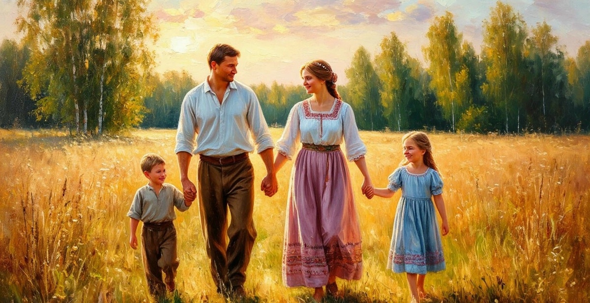 С днем семьи, любви и верности. Летние картинки, красивое поздравление, июль поздравляю