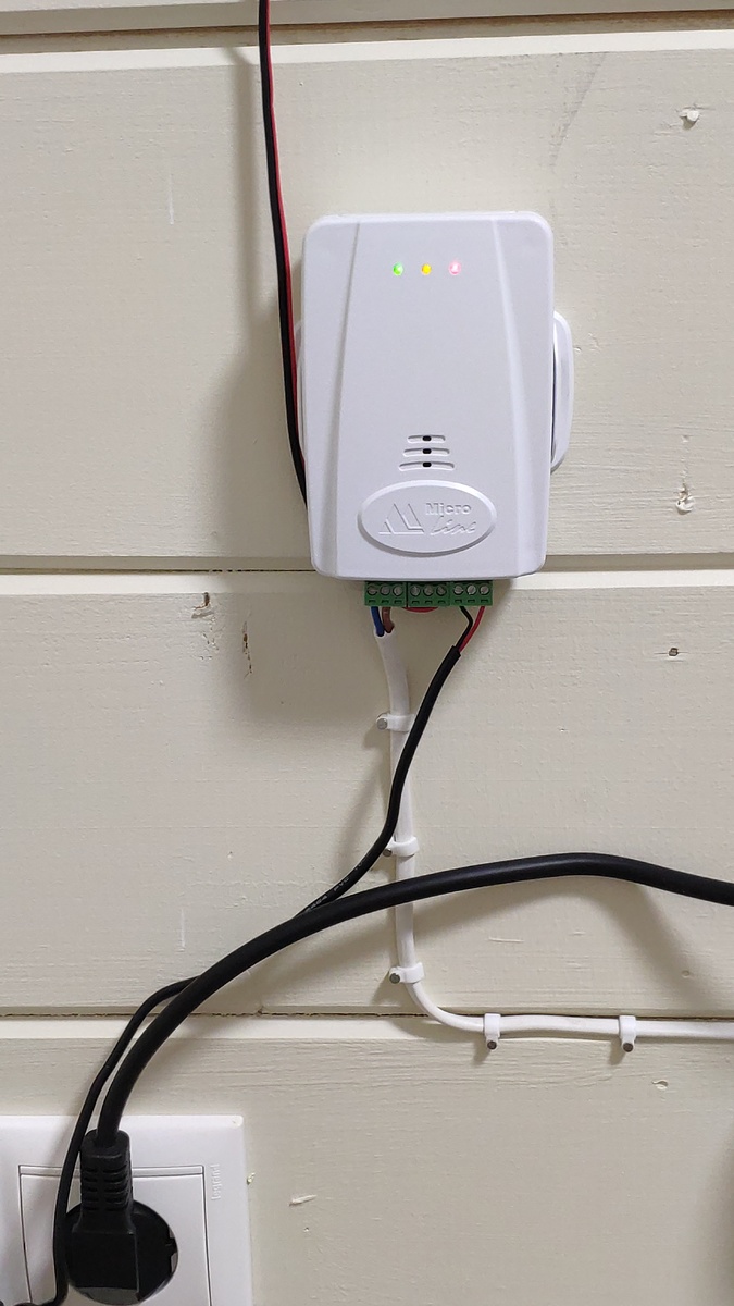 Блок управления котлом.