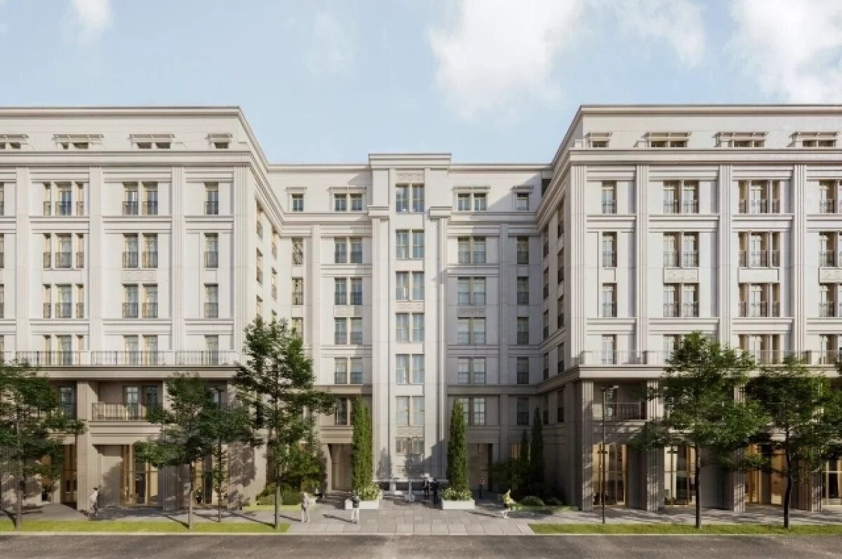    Начался монтаж камня стоимостью 1 млрд руб для дома-резиденции «Собрание»