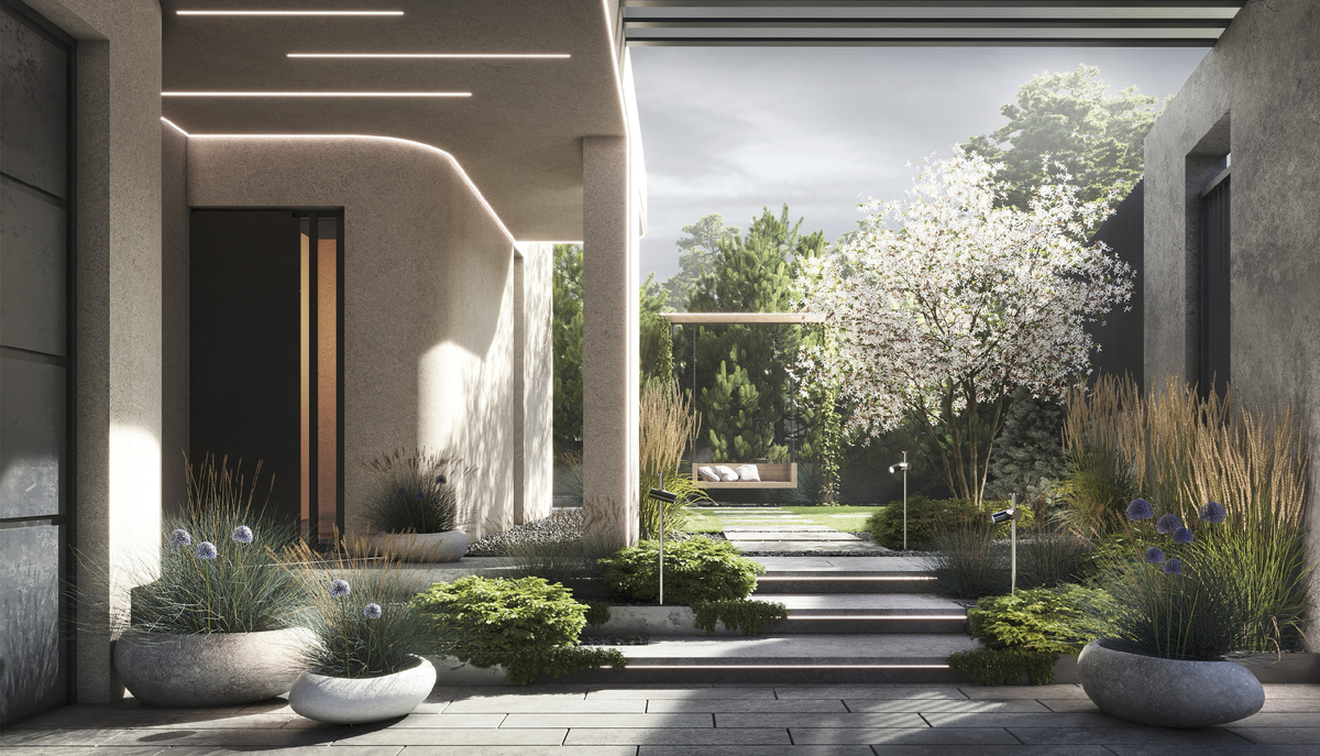 Визуализация входной группы 