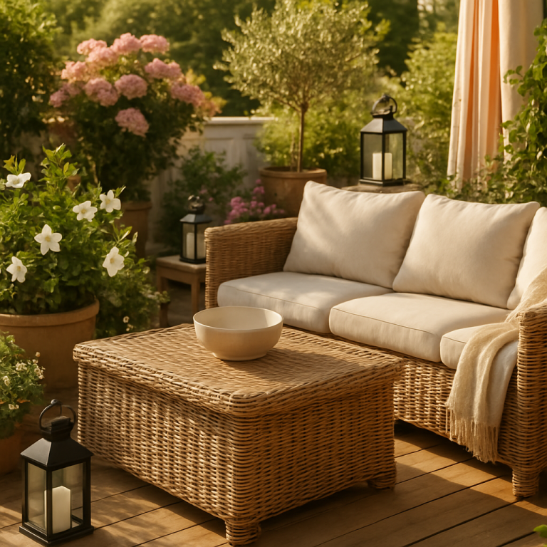    Как создать идеальную террасу с ротанговой мебелью: 10 проверенных советов для создания уюта и стиля Loza